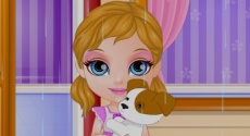 Bebek Barbie ve Köpeği