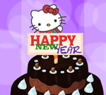 Hello Kitty 2014 Yeni Yıl Pastası